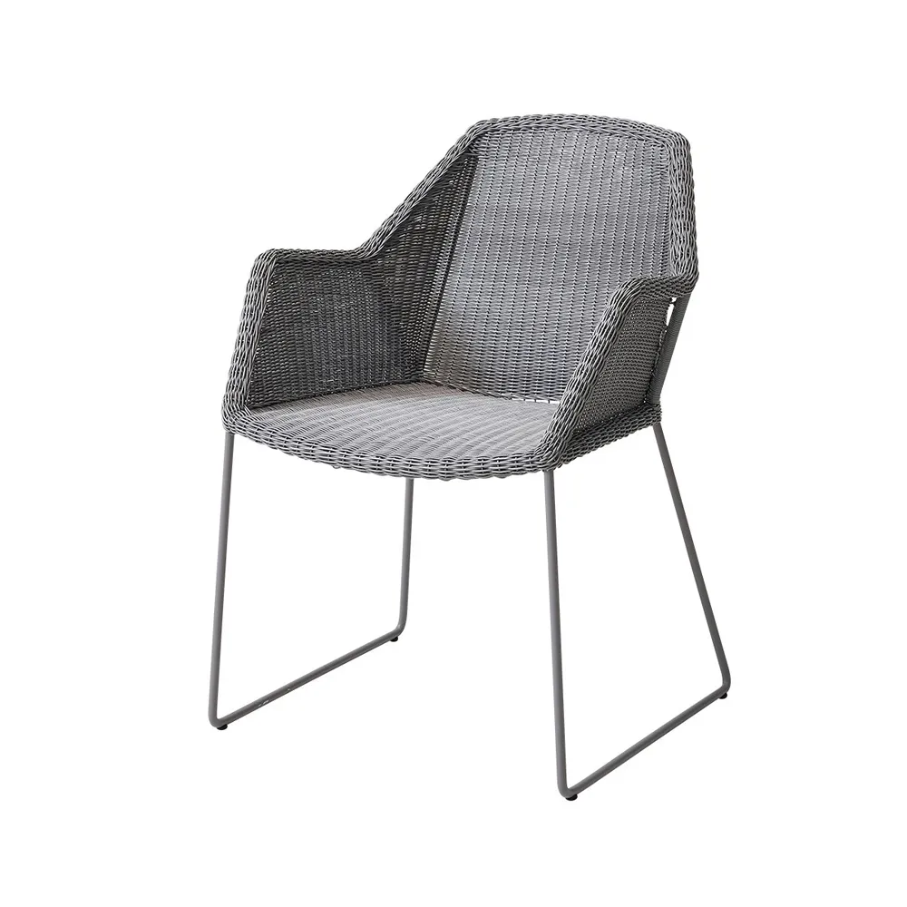 Breeze armchair weave, Light grey Cane-line