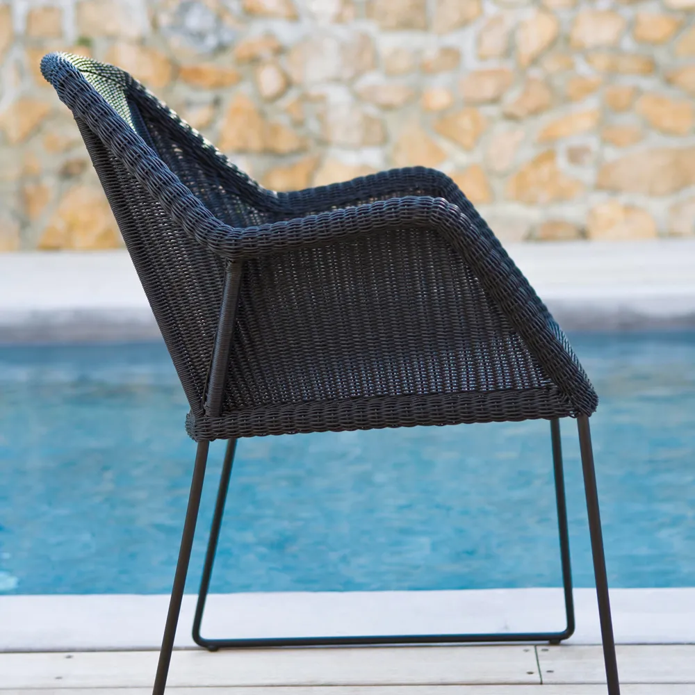Breeze armchair weave, White grey Cane-line