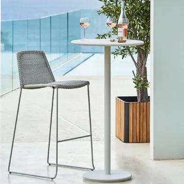 Breeze barstool - Black - Cane-line