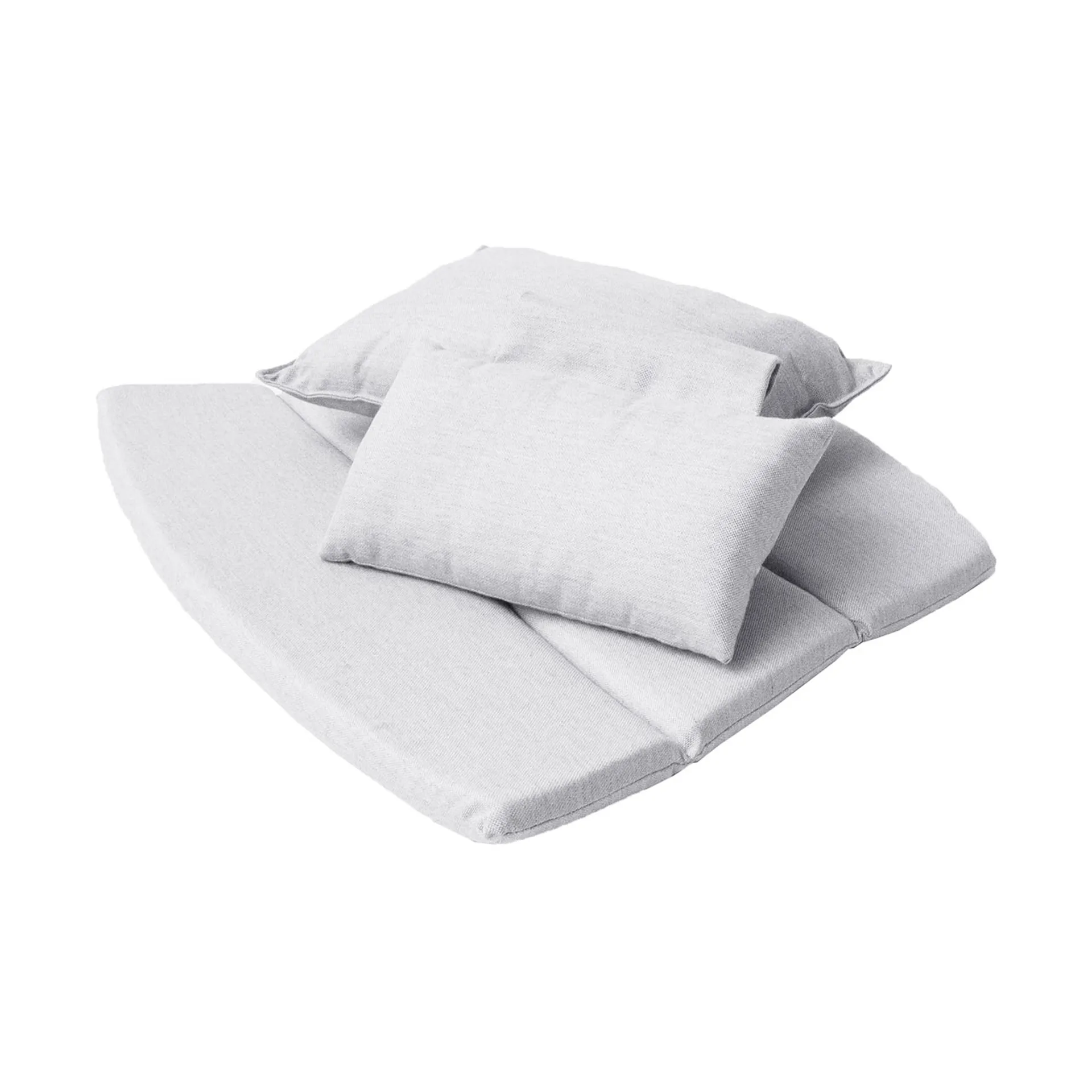 Breeze cushion set lounge armchair high back, Cane-line Natté light grey Cane-line