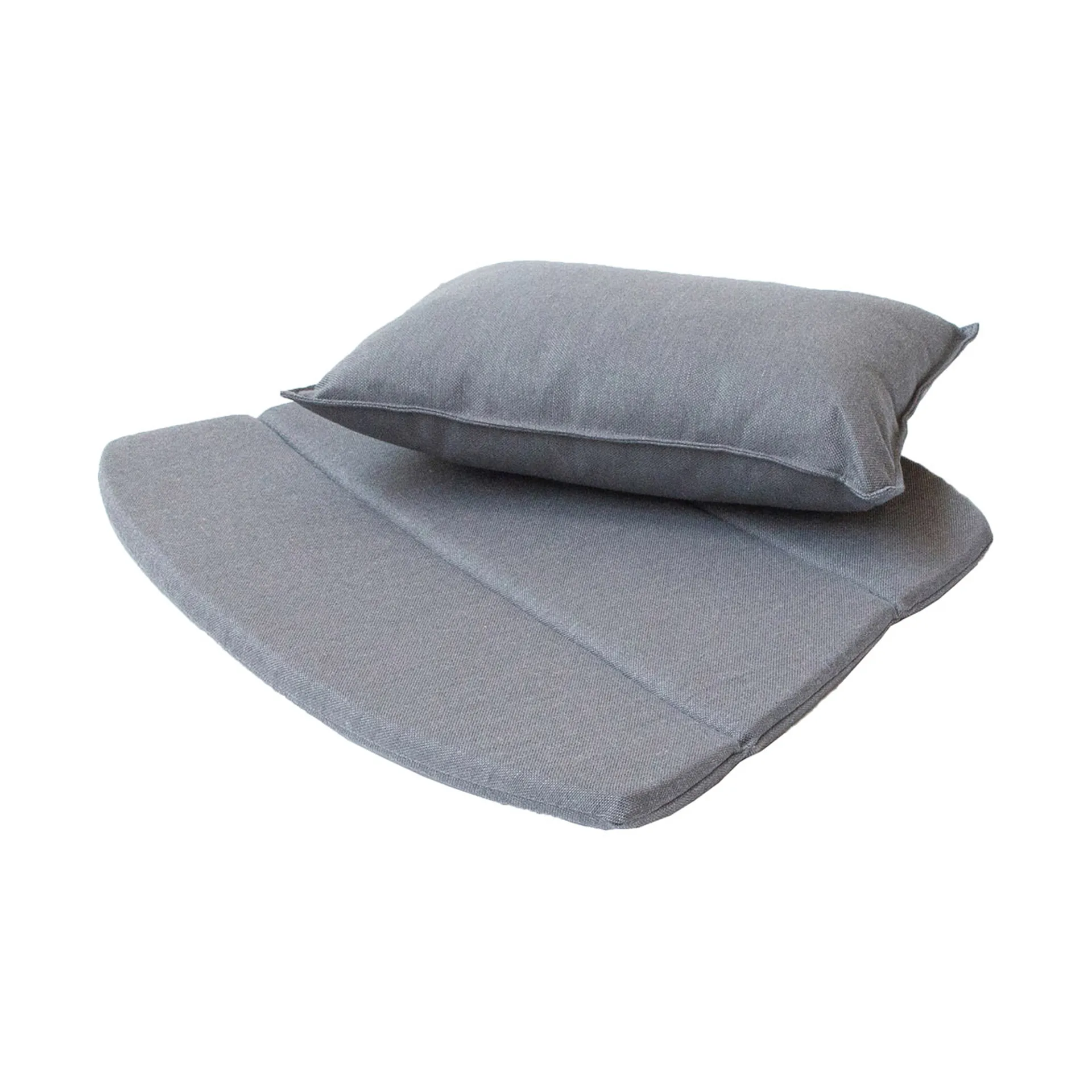 Breeze cushion set lounge chair, Cane-line Natté grey Cane-line