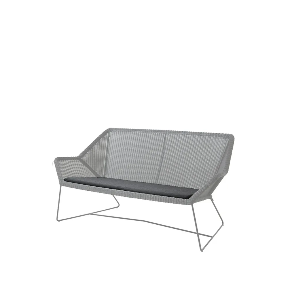 Breeze sofa cushion 2-seater, Cane-line Natté light grey Cane-line