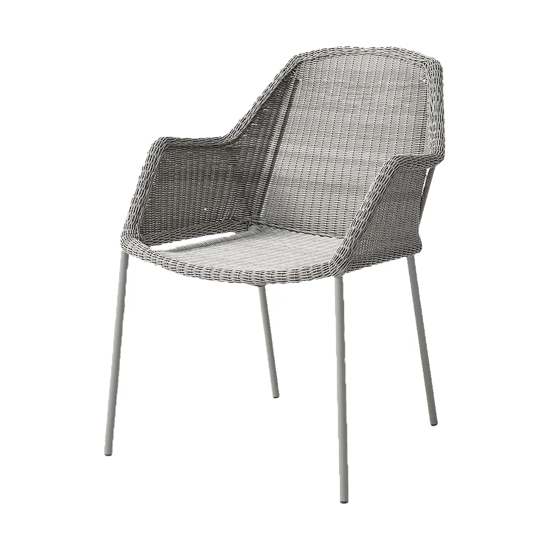 Breeze stackable armchair weave, Taupe Cane-line