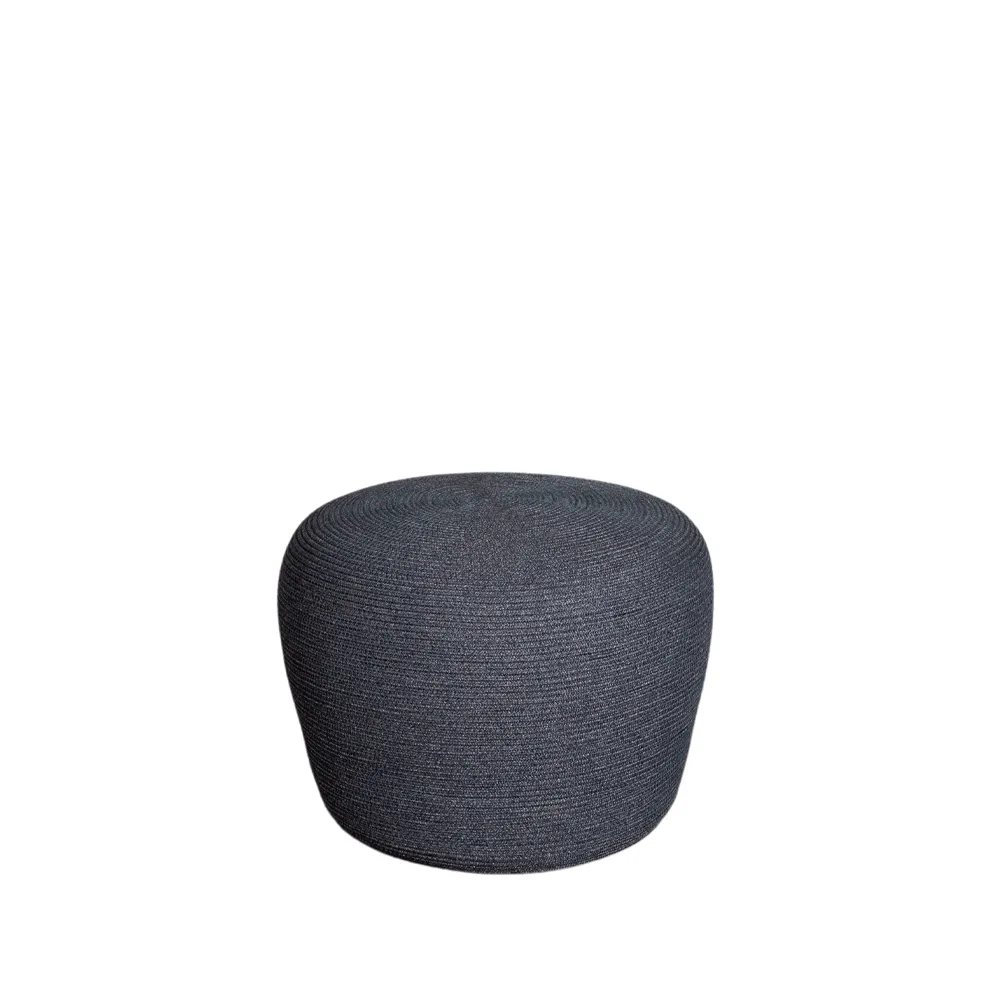 Circle footstool Ø52 cm, Dark grey Cane-line