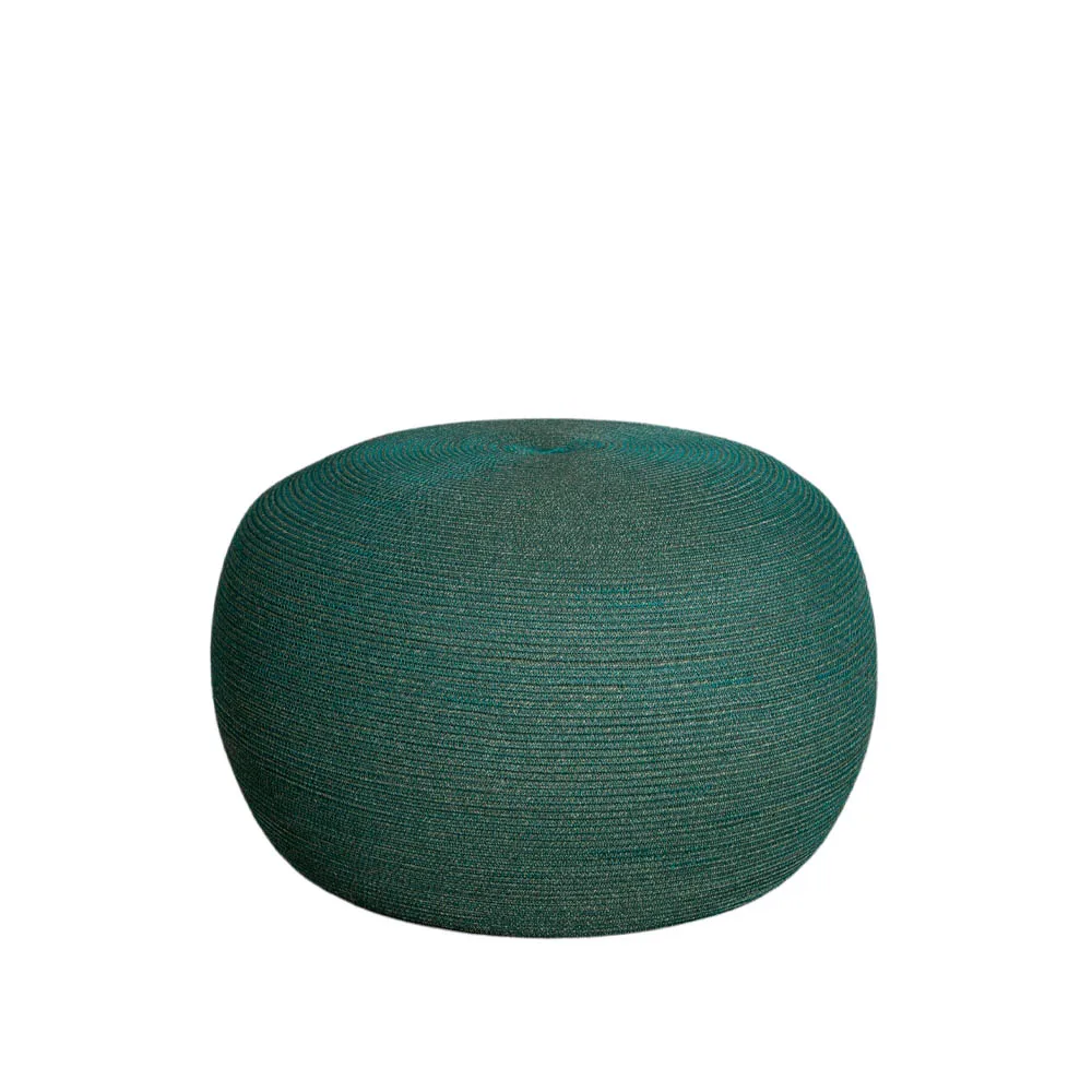 Circle footstool Ø75 cm, Dark green Cane-line