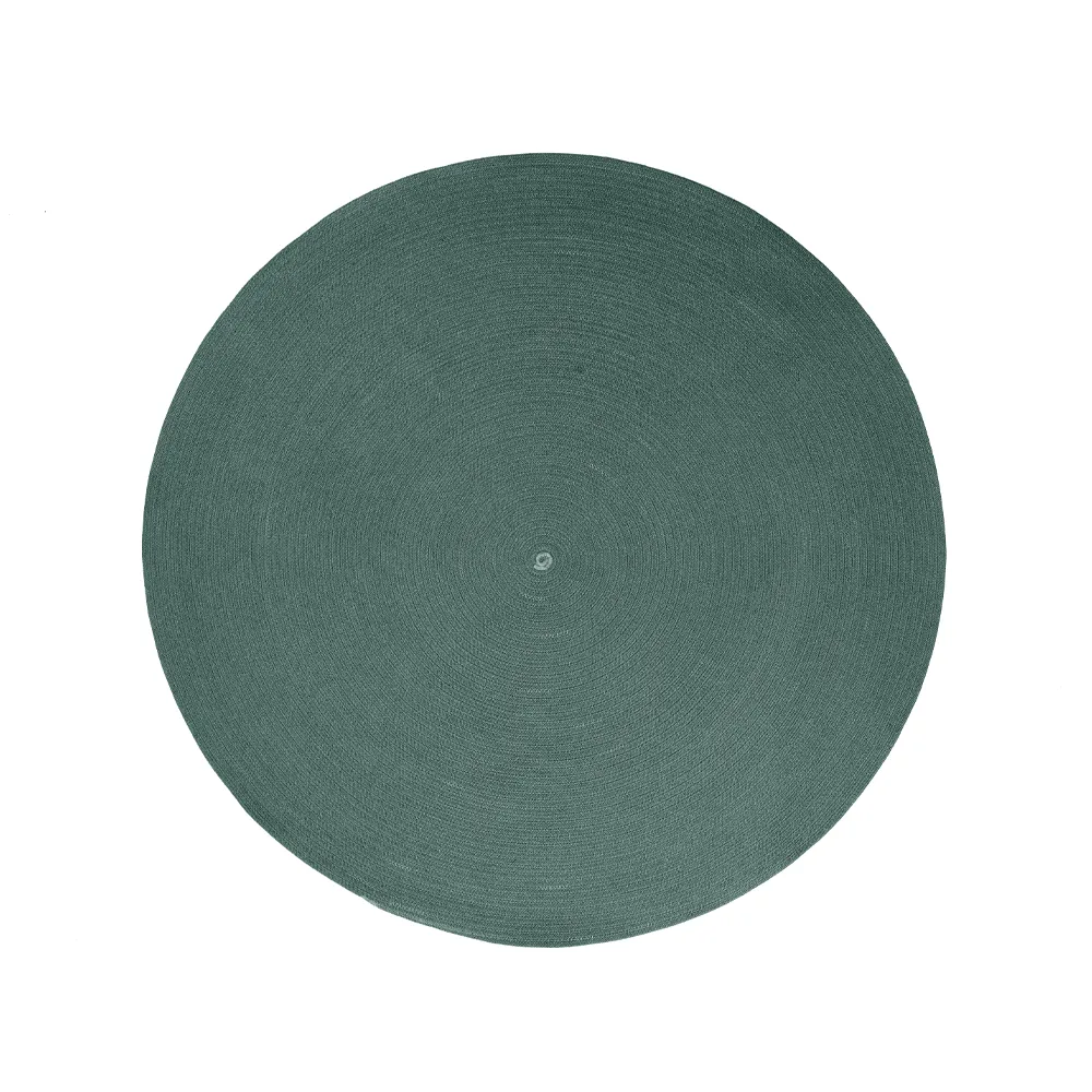 Circle rug round, Dark green, Ø140cm Cane-line