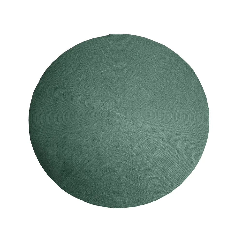 Circle rug round, Dark green, Ø200cm Cane-line