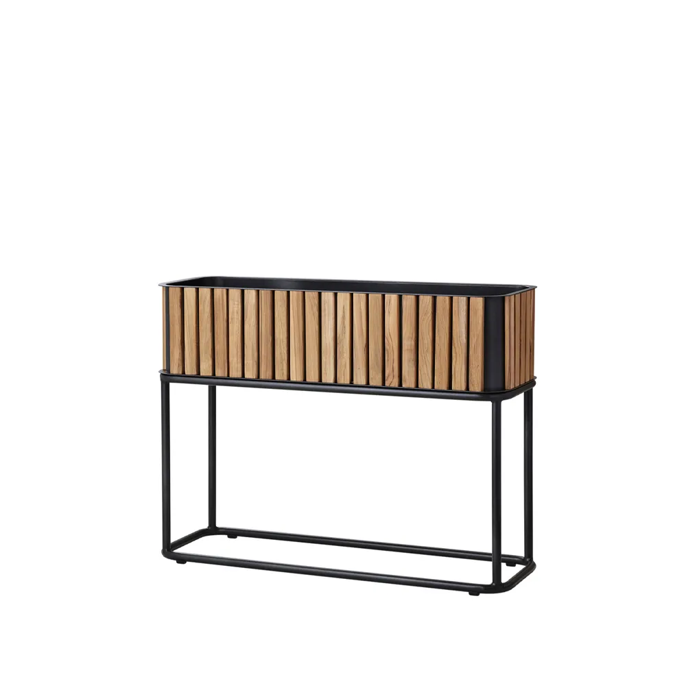 Combine plant box, Teak, lava grey Cane-line