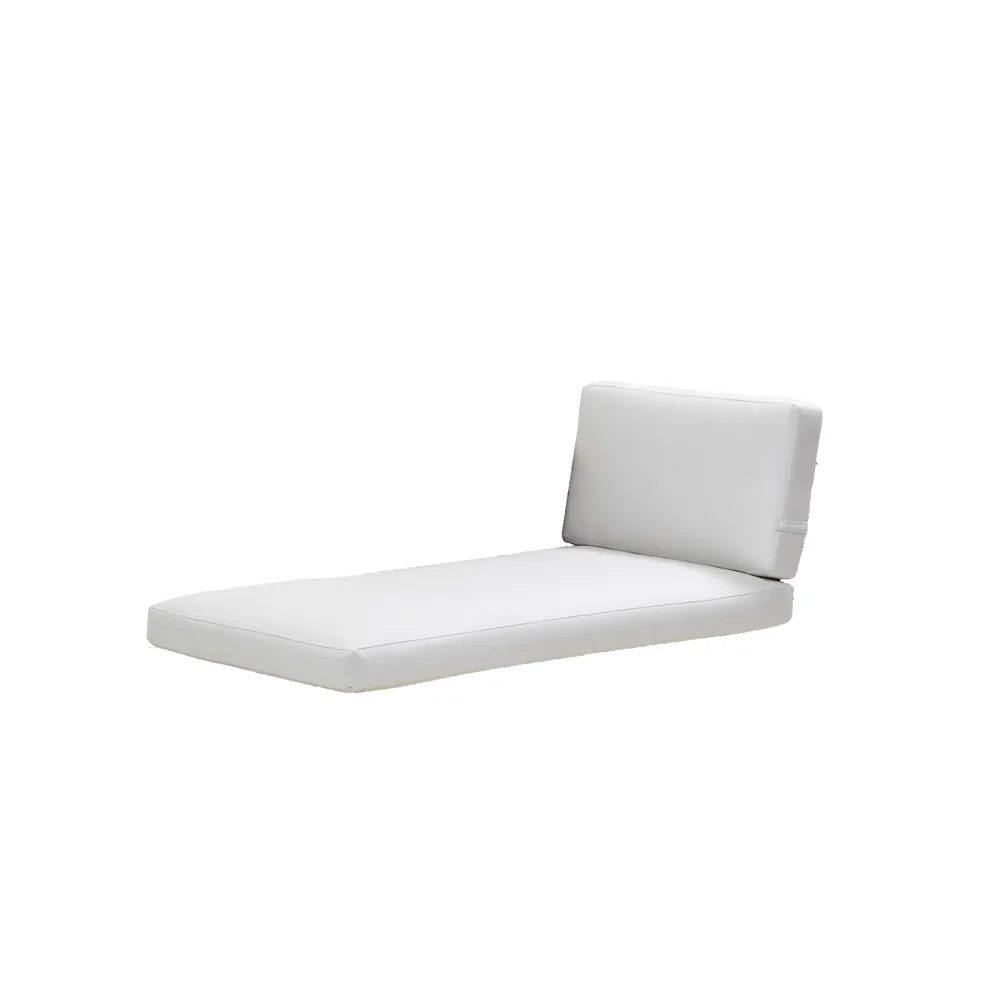 Connect cushion set chaise lounge module, Cane-Line Natté white Cane-line