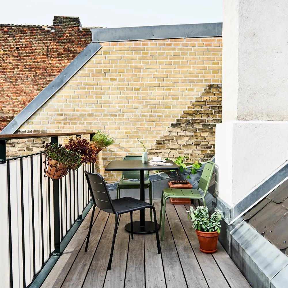Copenhagen City chair, Olive green Cane-line