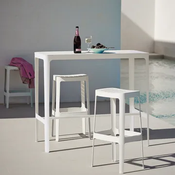 Cut bar table - Black - Cane-line