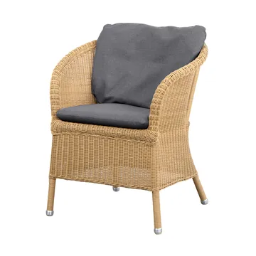 Derby/Lansing back cushion for chair/sofa - Cane-line Natté grey - Cane-line