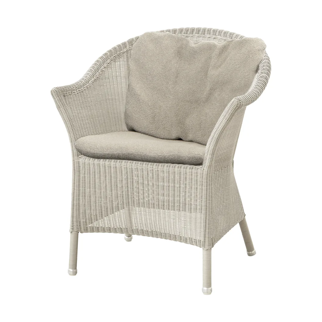 Derby/Lansing seat cushion for chair, Cane-line Free taupe Cane-line