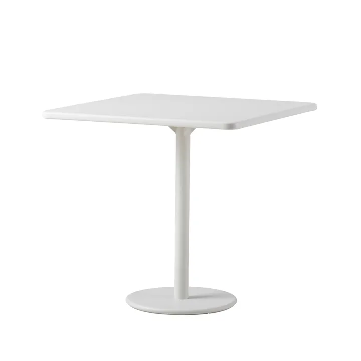 Go coffee table 75x75 cm - Vit-vit - Cane-line