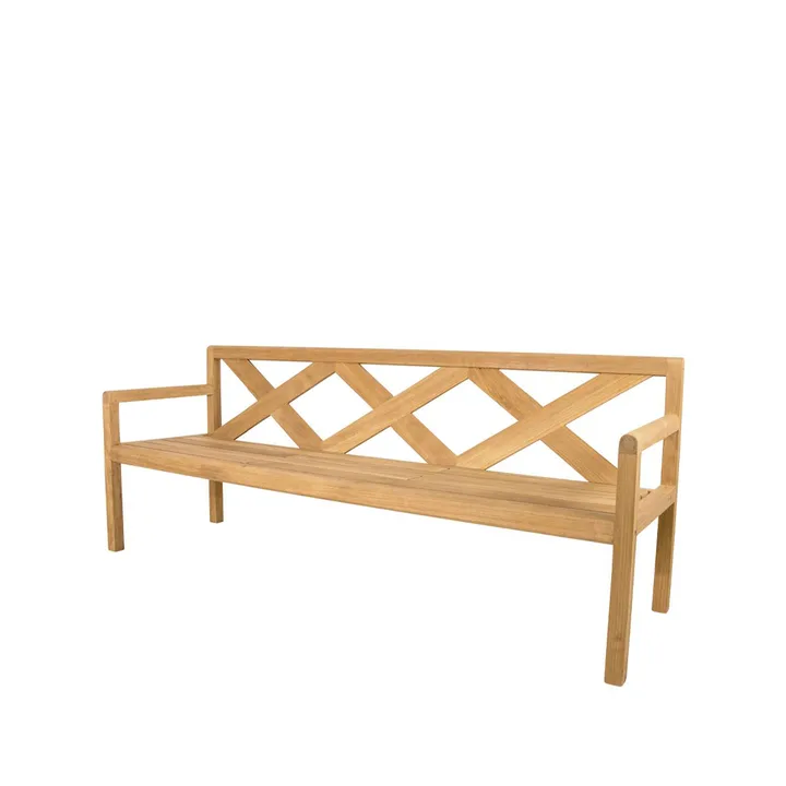 Grace 3-seater bench - Teak - Cane-line