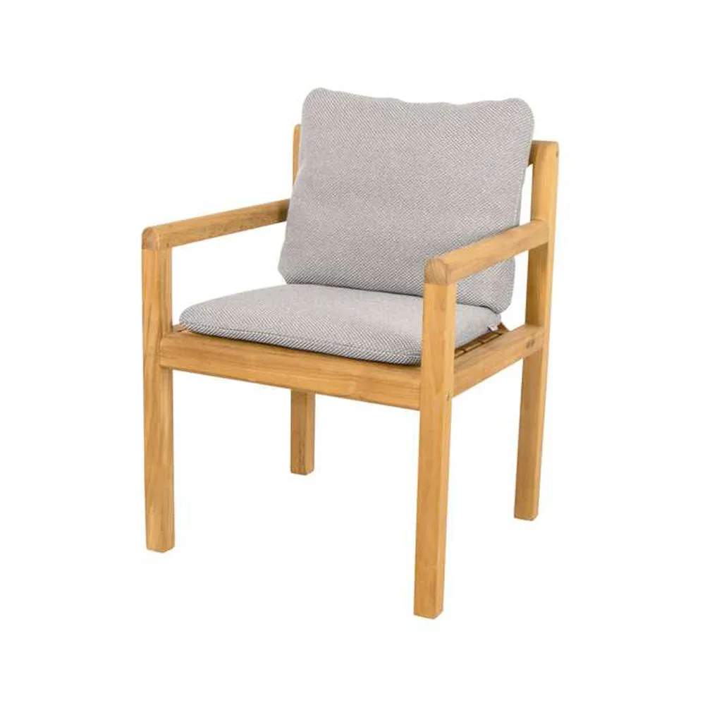 Grace chair, Cane-Line focus light grey, teak Cane-line