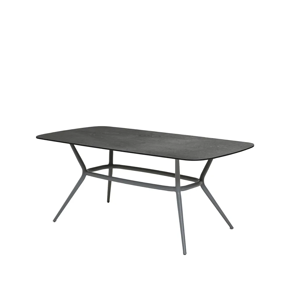 Joy dining table oval, Dark grey-light grey Cane-line