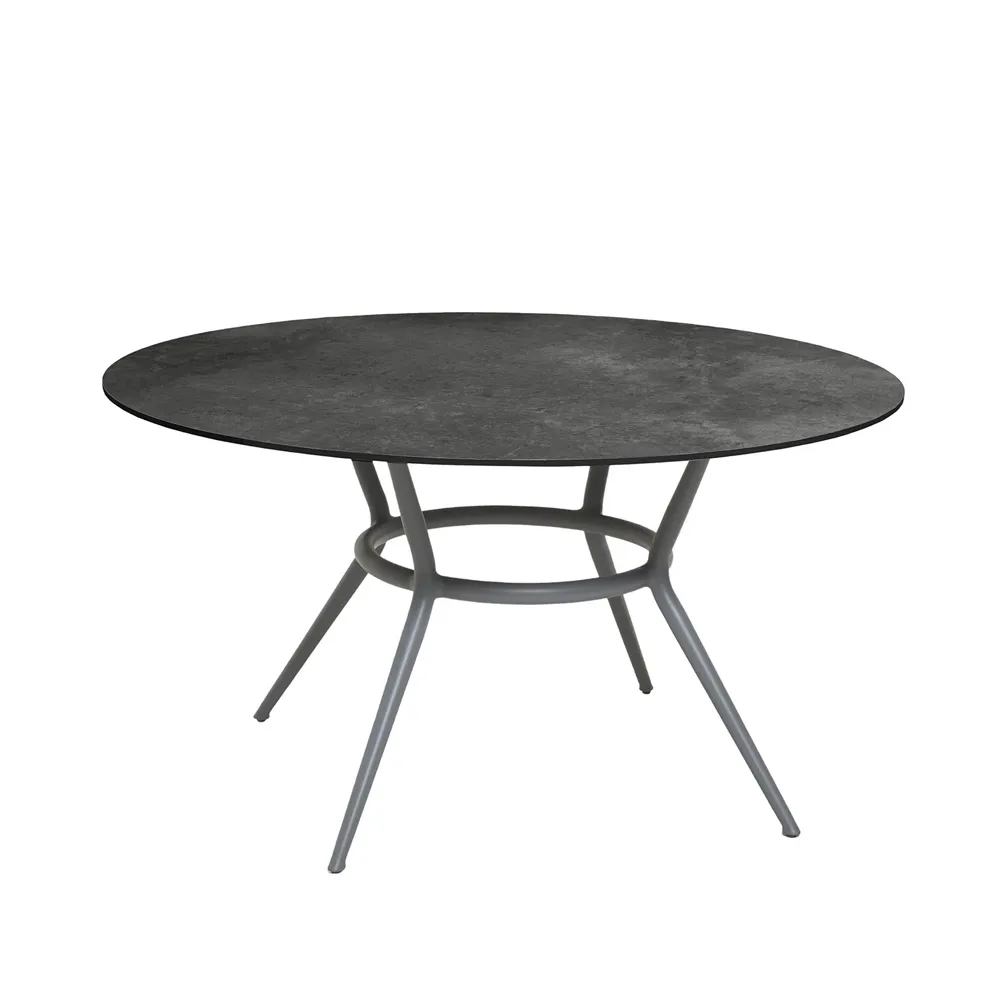 Joy dining table round, Dark grey-light grey Ø144 cm Cane-line
