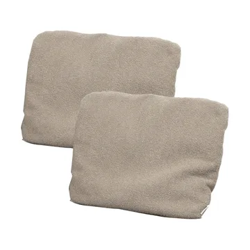 Lansing back cushion for sofa 2-pack - Cane-line Free sand - Cane-line