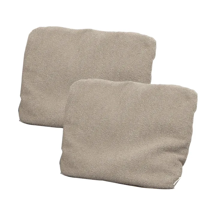 Lansing back cushion for sofa 2-pack - Cane-line Free sand - Cane-line