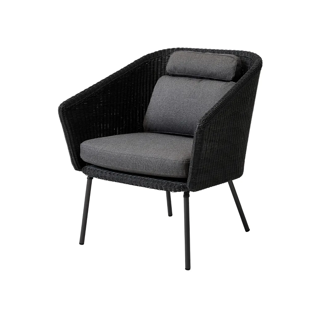 Mega chair, Graphic, incl. grey cushions Cane-line