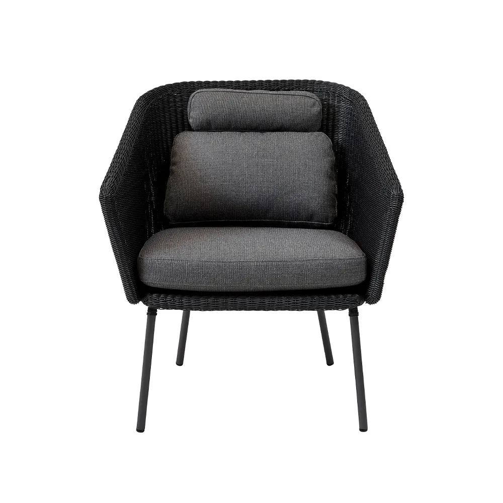 Mega chair, Graphic, incl. grey cushions Cane-line