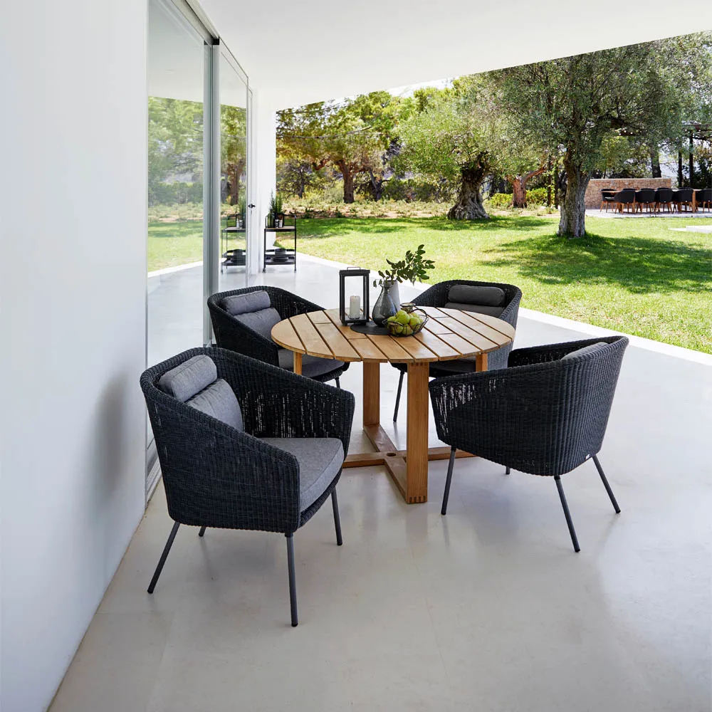 Mega chair, Graphic, incl. grey cushions Cane-line