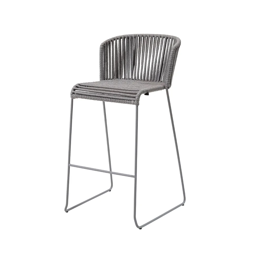 Moments bar stool, Grey Cane-line