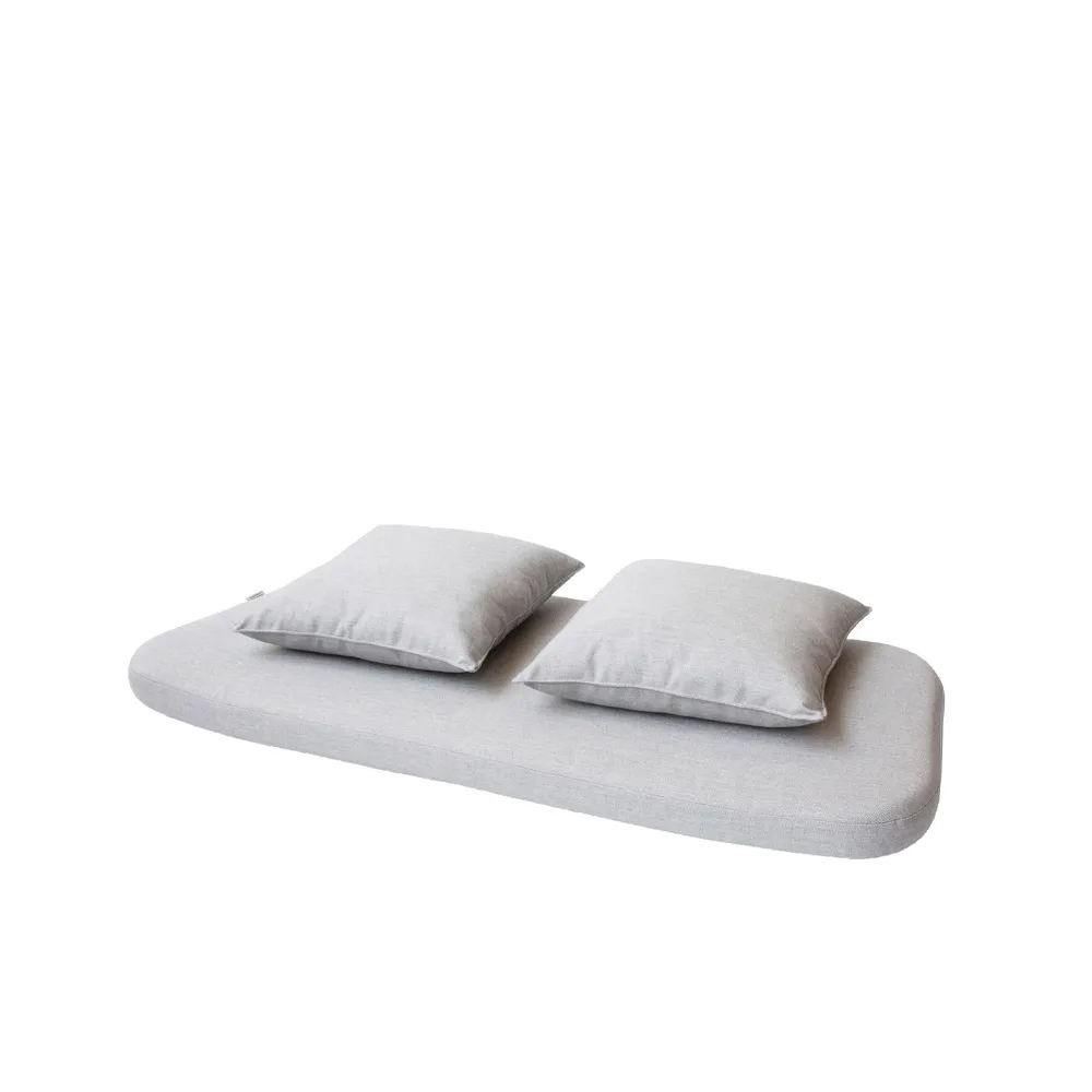 Moments bench cushion, Cane-Line Natté light grey Cane-line