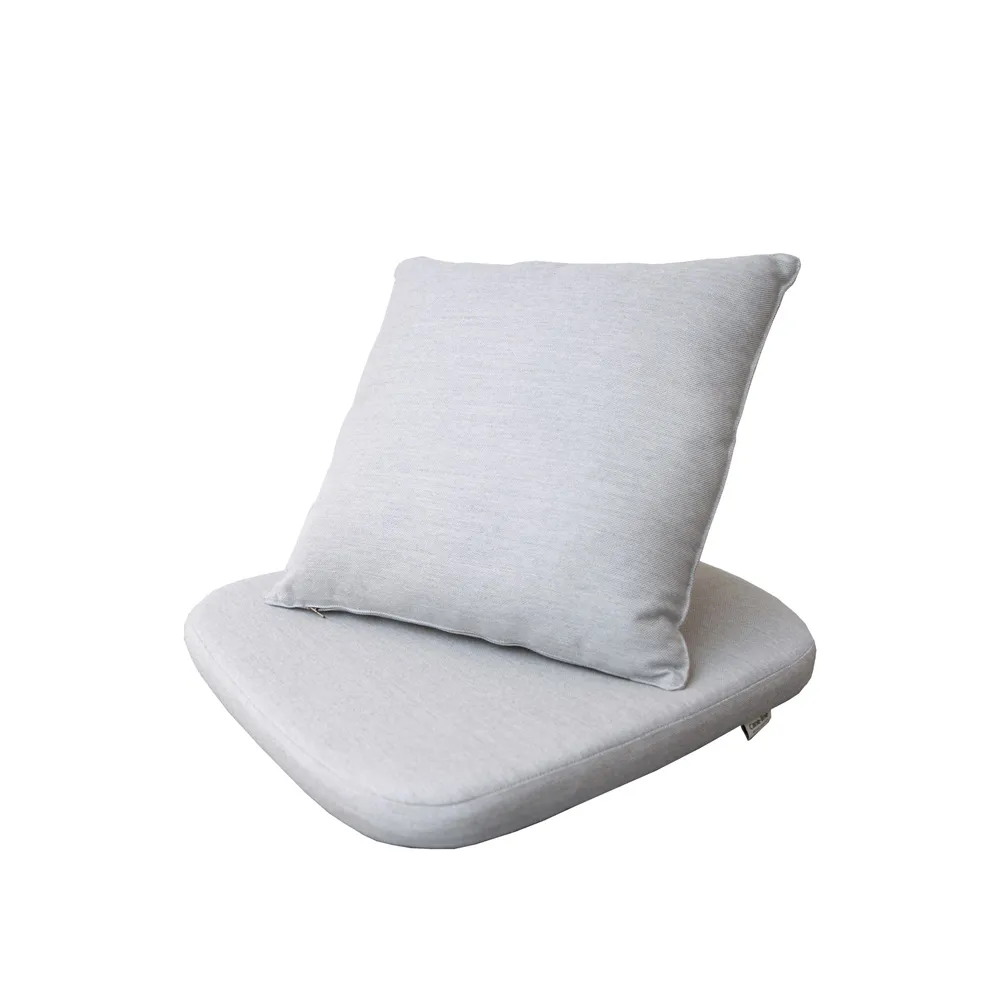 Moments chair cushion set, Cane-Line Natté light grey Cane-line