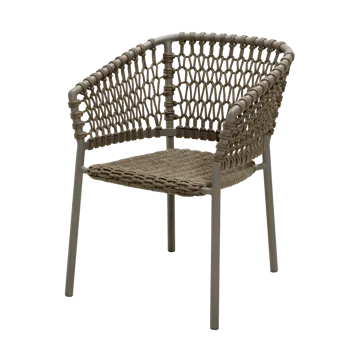 Ocean armchair soft rope - Taupe - Cane-line