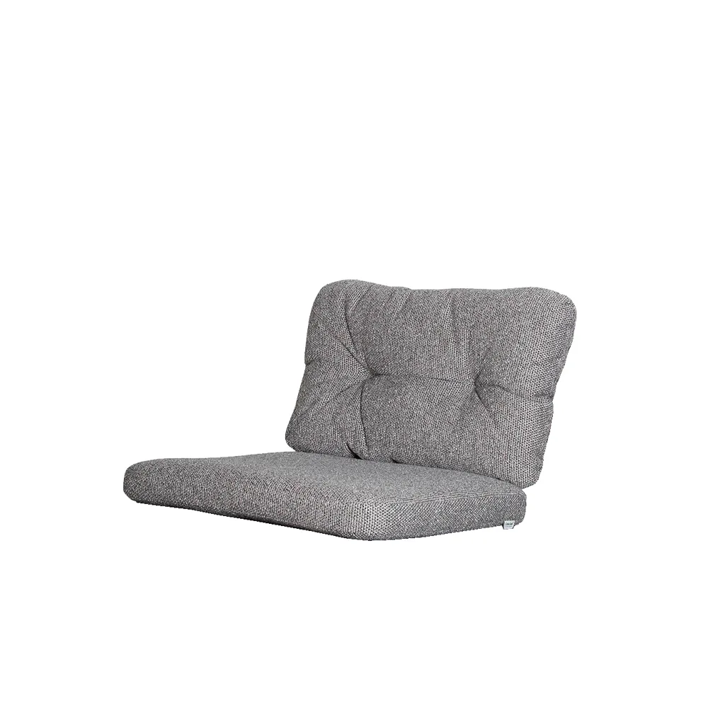 Ocean seat cushion, Cane-Line woven dark grey, single Cane-line