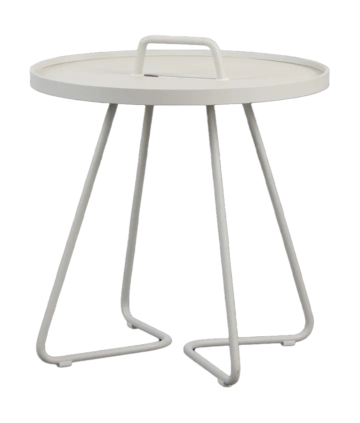 On the move table Ø44 cm - Sand - Cane-line