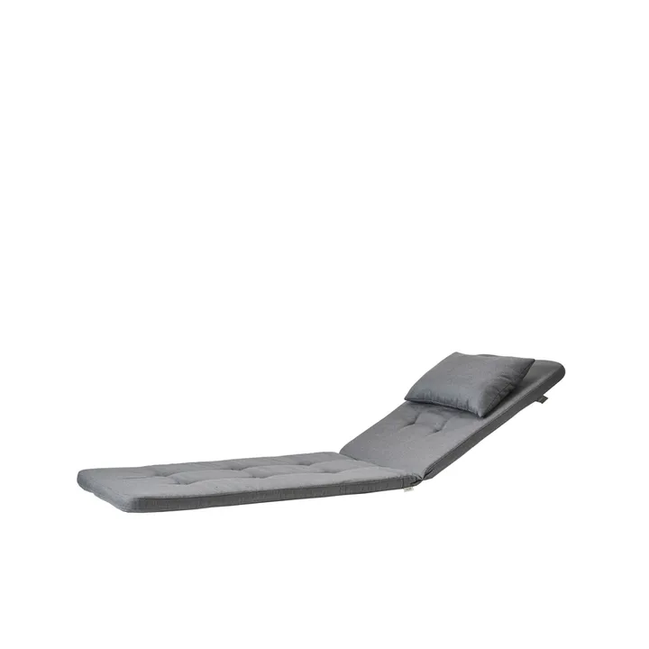 Presley sun lounger cushion - Cane-line Natté grey - Cane-line