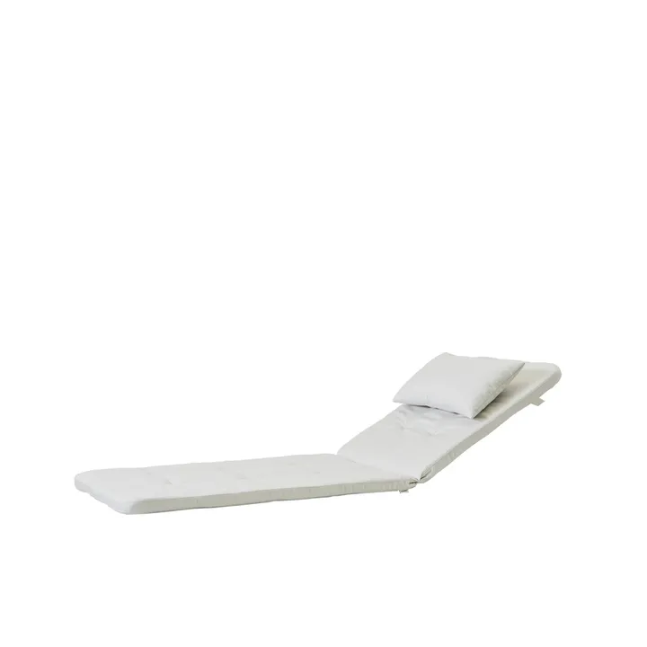 Presley sun lounger cushion - Cane-line Natté white - Cane-line