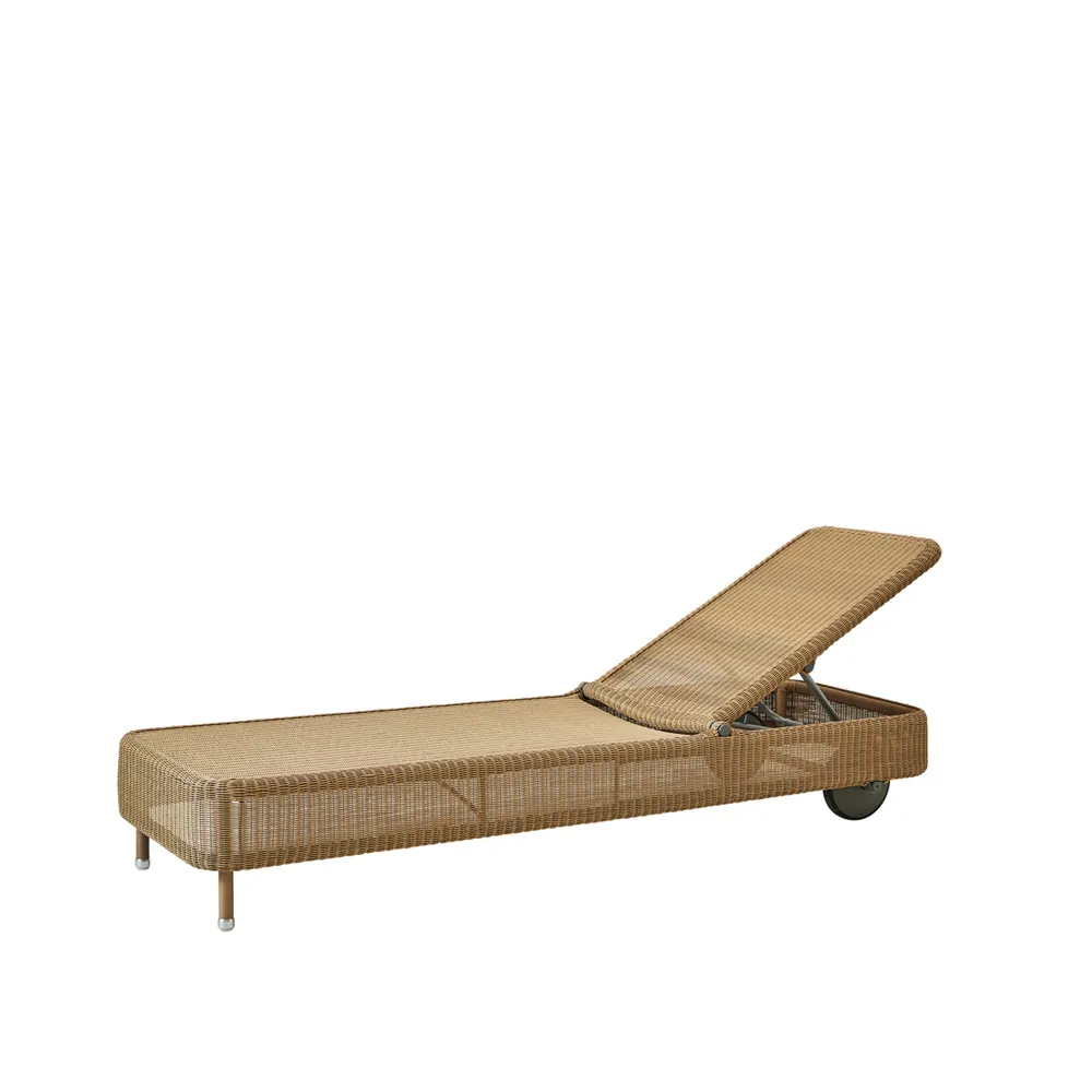 Presley sun lounger weave, Natural Cane-line