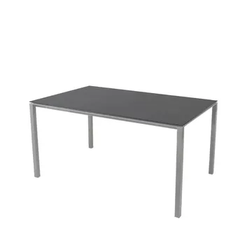 Pure dining table - Basalt grey-light grey 150x90 cm - Cane-line