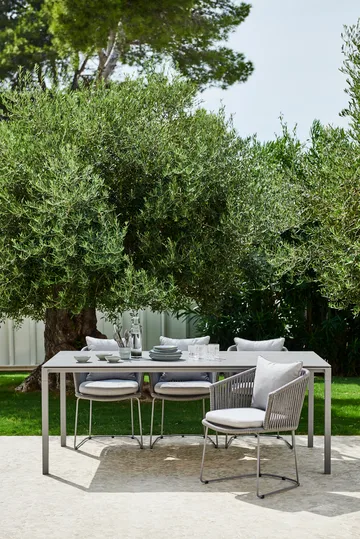 Pure table 200x100 cm Concrete grey-taupe - Cane-line