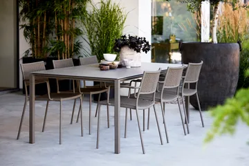 Pure table 200x100 cm Concrete grey-taupe - Cane-line