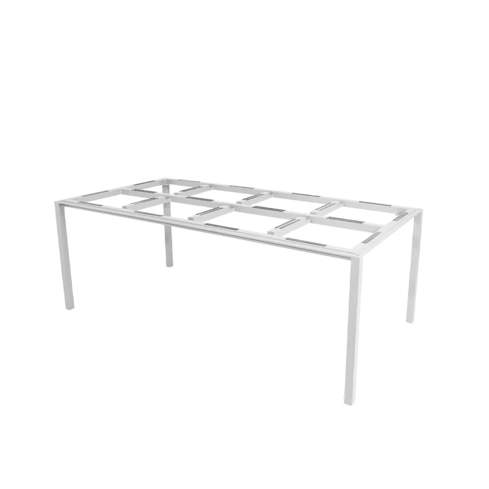 Pure table base 200x100x73 cm, White Cane-line