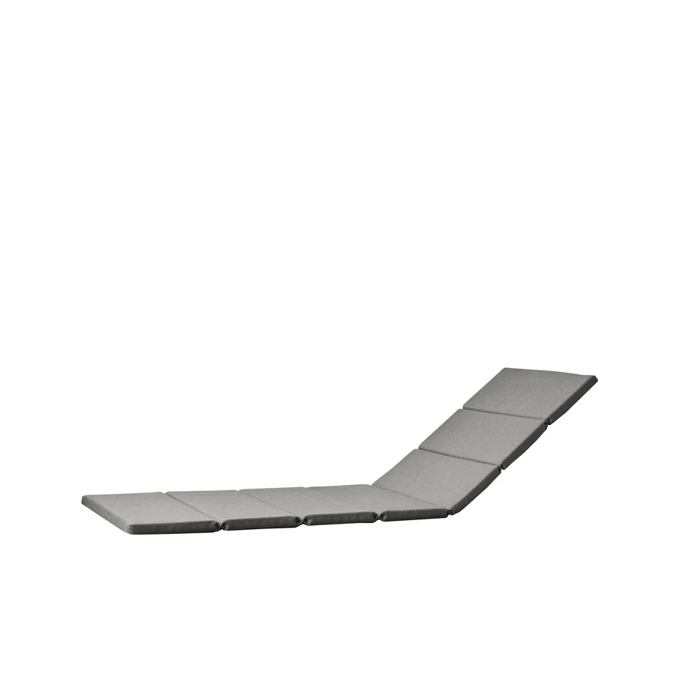 Relax sun lounger cushion, Cane-Line Natté grey Cane-line