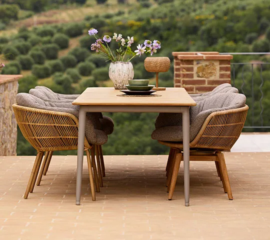 Stay chair cushion set, Desert sand (Rise) Cane-line