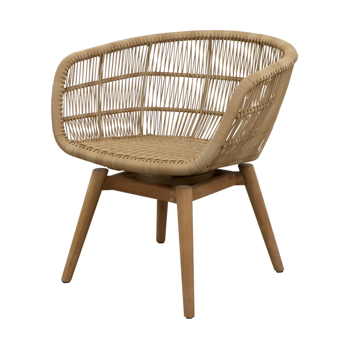 Stay chair swivel, Natural (Weave) Cane-line