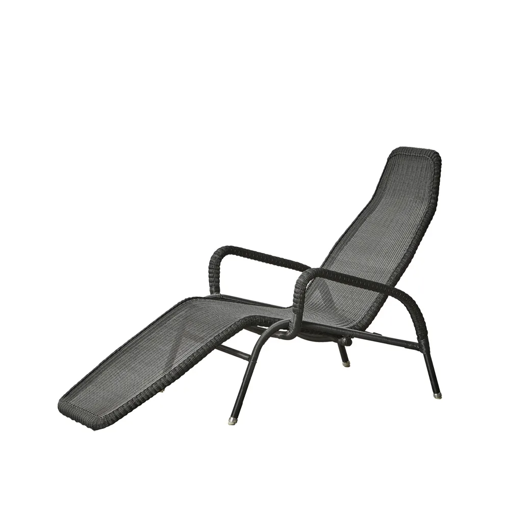 Sunrise sun lounger, Graphite Cane-line