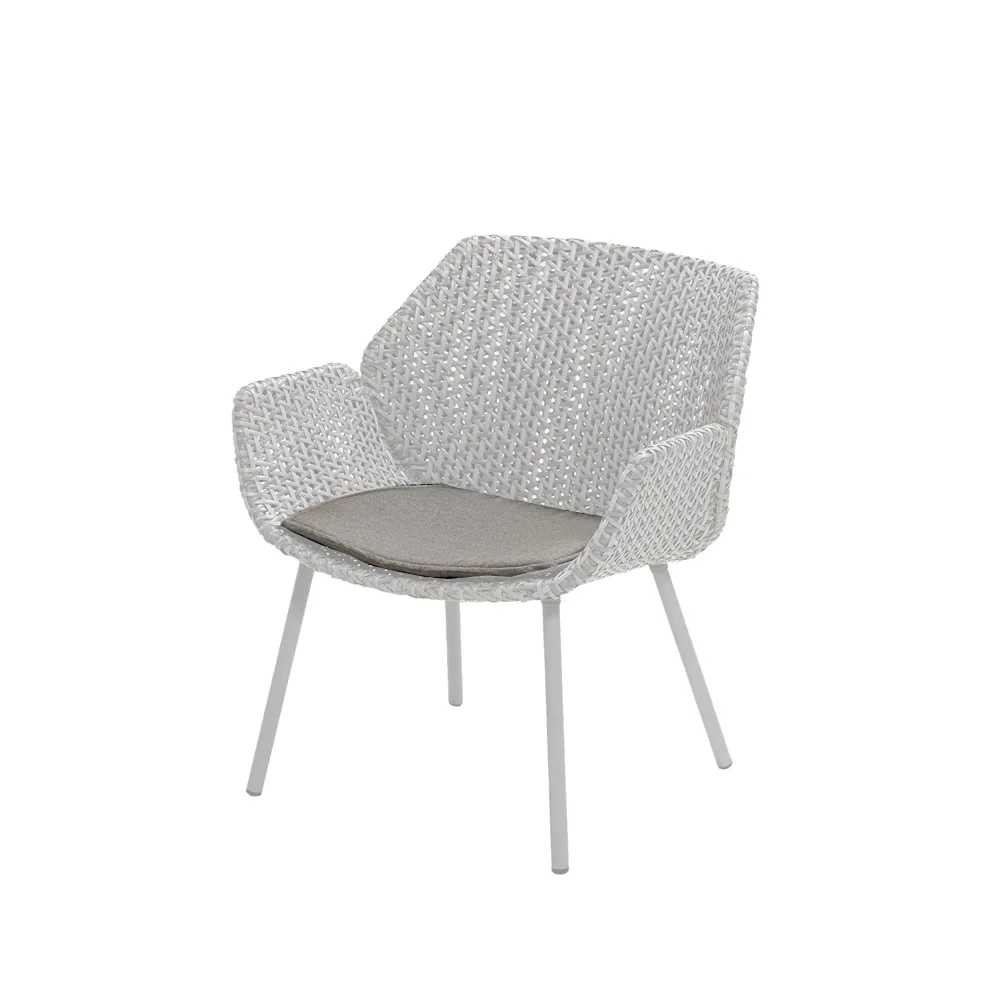 Vibe lounge armchair cushion, Cane-Line Natté taupe Cane-line