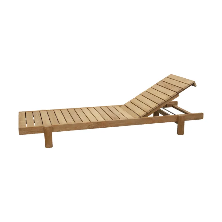 Vista sun lounger - Teak - Cane-line