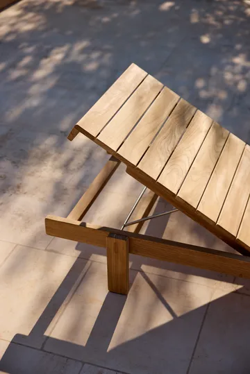 Vista sun lounger - Teak - Cane-line