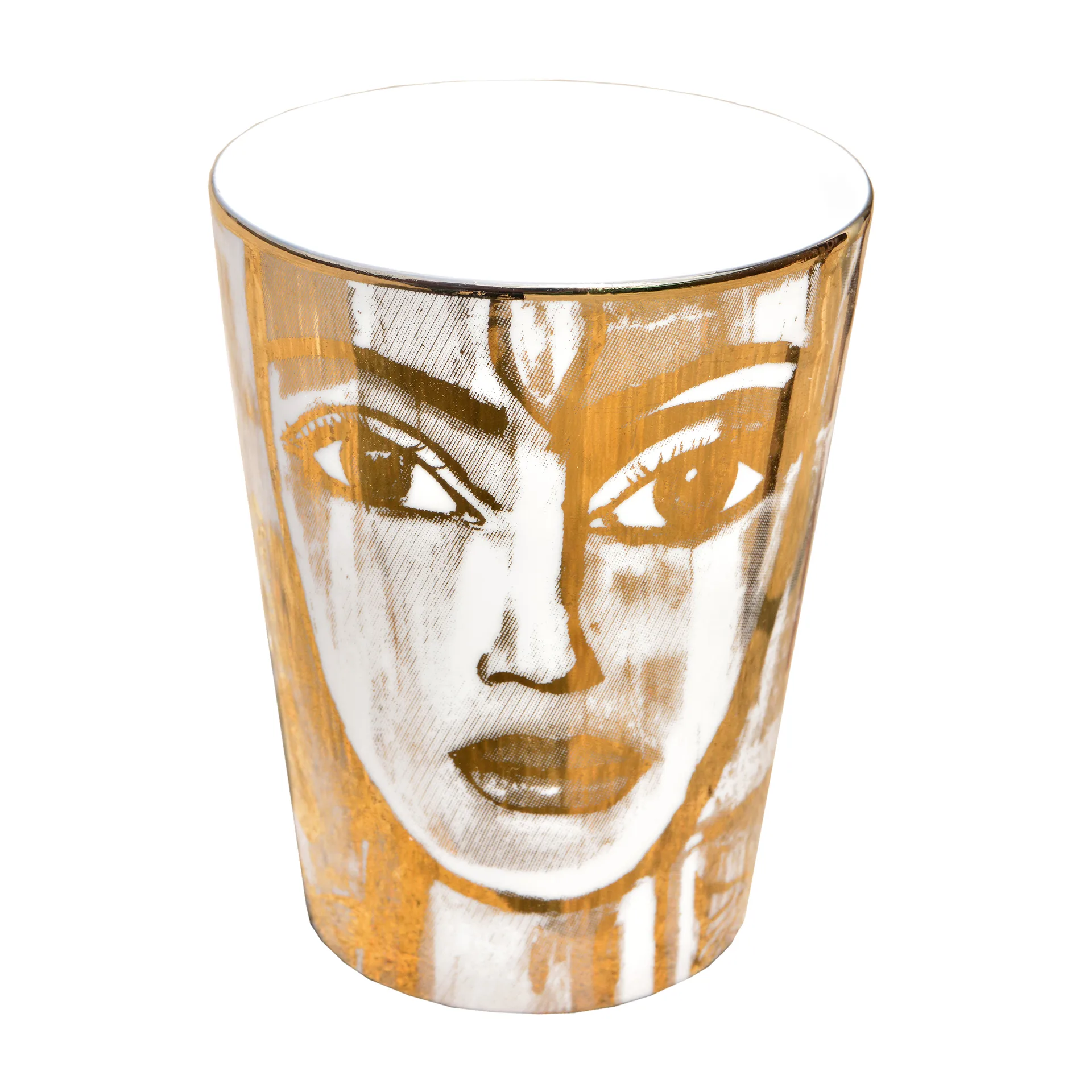 Butterfly Messenger mug gold-white, 35 cl Carolina Gynning