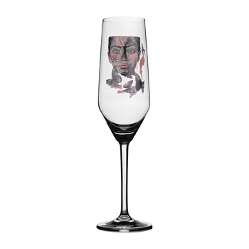 Butterfly Queen champagne glass - 30 cl - Carolina Gynning