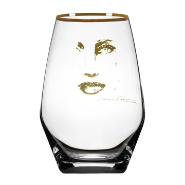 Gold Edition Piece of Me drinking glass - 35 cl - Carolina Gynning